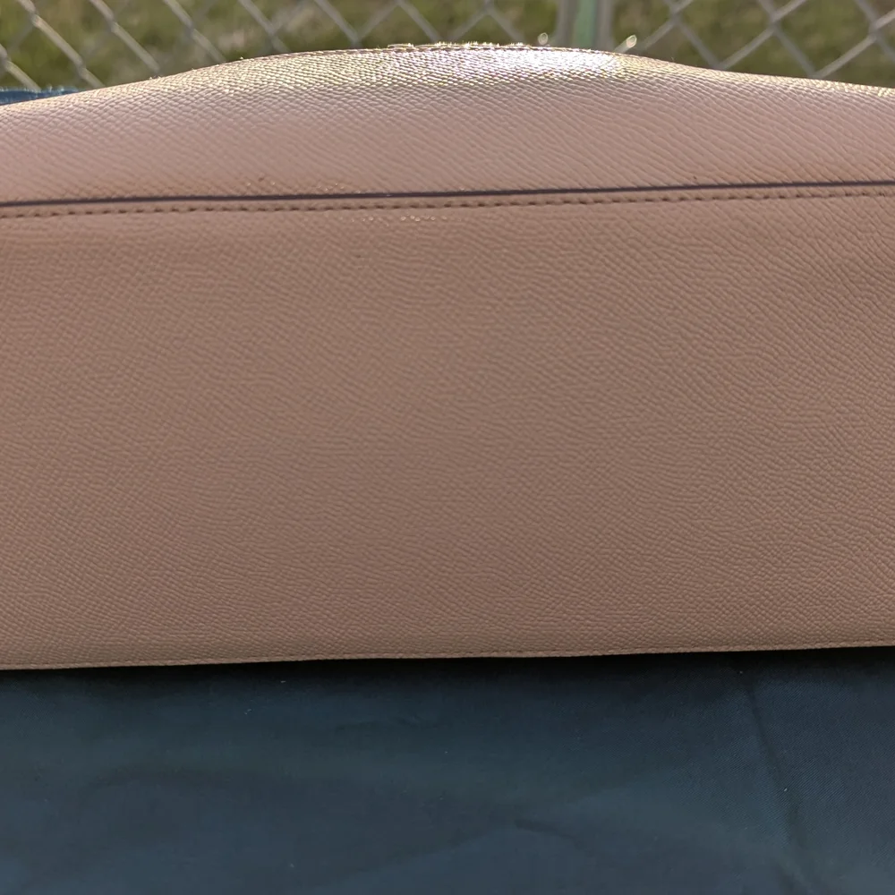 Coach Blush Pink Leather Satchel